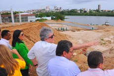 "O Parque de Bodocongó é uma obra que trará uma mudança significativa no cotidiano dos cidadãos de Campina Grande" disse o governador