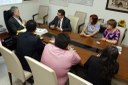 Governador em reunião com o embaixador da Finlândia, Markku Virri