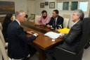 Governador em reunião com o embaixador da Holanda, Han Peters