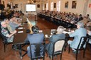 Reunião foi realizada entre o governador Ricardo Coutinho (PSB) e gestores das Polícias Civil, Militar e Corpo de Bombeiros, no Palácio da Redenção, em João Pessoa