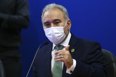 O ministro e o secretário participaram, ontem, de uma oficina do Ministério da Saúde sobre o programa Previne Brasil