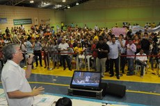 80ª audiência pública do Orçamento Democrático Estadual (ODE), que marcou a abertura do ciclo de 2016