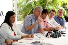 Em entrevista coletiva, Ricardo destacou as obras concluídas em 2016