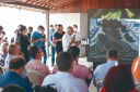 Cícero ao lado do governador João Azevêdo, que em entrevista explicou os benefícios que a construção do Parque das Três Ruas trará para a população da área