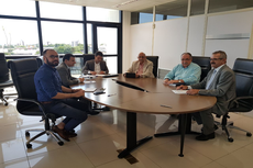 Participaram da reunião os subprocuradores-gerais de Justiça Alcides Orlando de Moura Jansen e Valberto Cosme de Lira (em exercício); os promotores de Justiça Francisco Lianza Neto e Antônio Hortêncio Rocha Neto; e o diretor administrativo Marcos Vinícius Ferreira Cesário