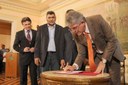 O convênio estipula linha de crédito com recursos no valor de R$ 50 milhões