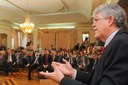 "O prédio [atual] se tornou pequeno diante da grandiosidade dos trabalhos realizados", disse o governador