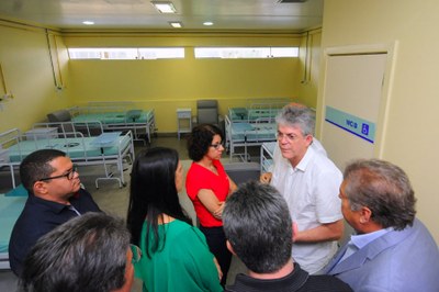A ala possui 18 leitos e é destinada a pacientes em situação de emergência clínica