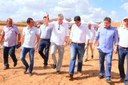 Ministro constatou, ao lado do governador Ricardo Coutinho, a regularidade das obras complementares realizadas pelo Estado para a Transposição