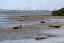 Cenário paradisíaco em Forte Velho, Litoral da Paraíba