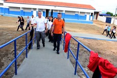 População de São Bento foi beneficiada com R$ 450 mil para reforma de escola por meio do Pacto Social