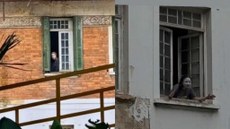 Protagonista de ‘Mulher da Casa Abandonada’, Margarida só aparece com uma pasta branca no rosto