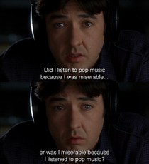 “Filmes e séries têm me deixado mais triste ou estou consumindo esse conteúdo por estar triste?“