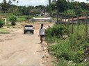 Trecho da PB-034 entre Caaporã e o distrito de Cupissura