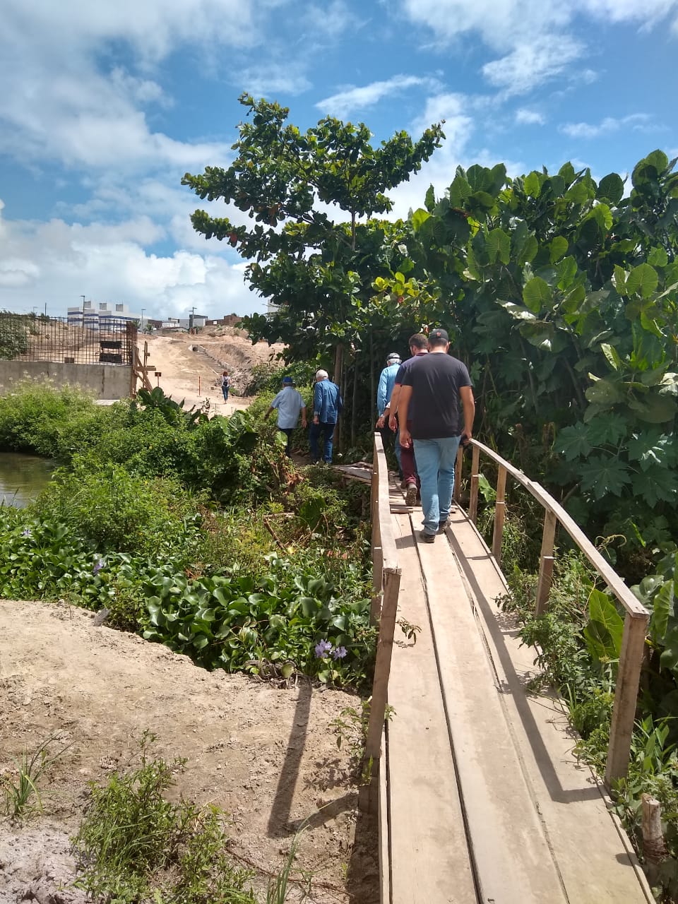 Obra em andamento