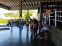 Área de embarque e desembarque