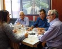 Carlos Pereira, recebeu a visita da prefeita do município de Itapororoca, Elissandra Brito