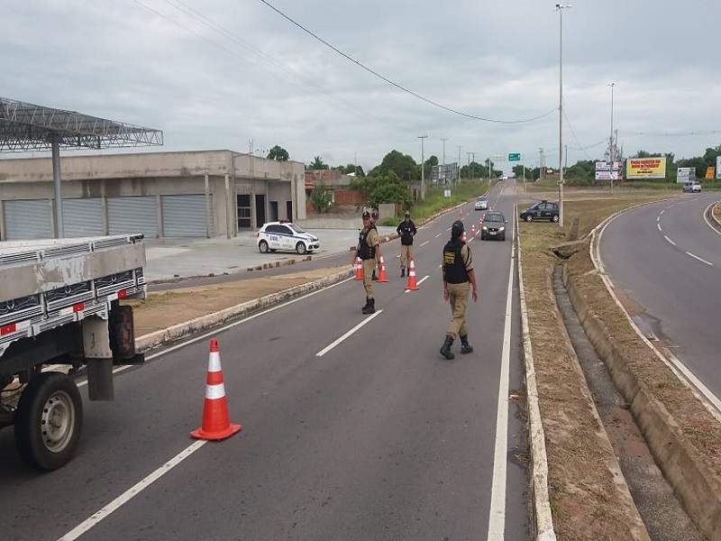 Patrulheiros do DER na operação Carnaval Seguro 2019