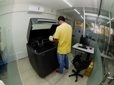 Foto Jorge Barbosa, Unidade II do Laboratório de Tecnologias 3D do NUTES/UEPB