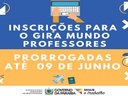 Giramundo professor - prorrogadas inscrições.jpg Giramundo professor - prorrogadas inscrições.jpg