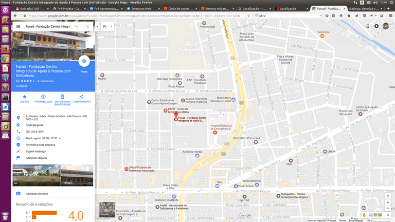 localização