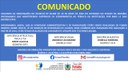 Comunicado de Suspensão de atendimentos