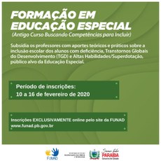 FORMAÇÃO AEE