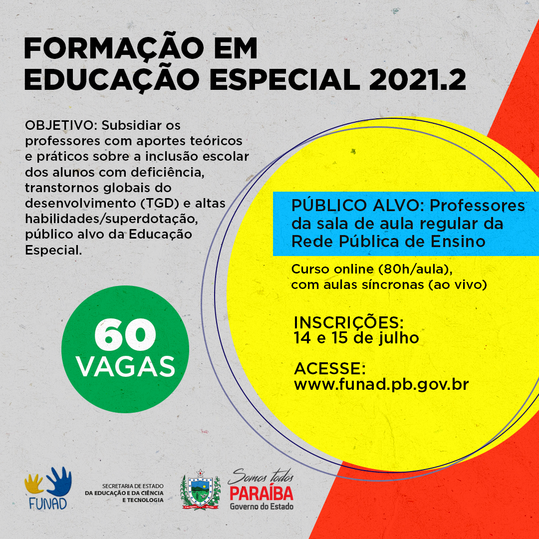 Formação Ed. Especial 2021.2