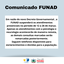 Funad suspende atendimento presencial
