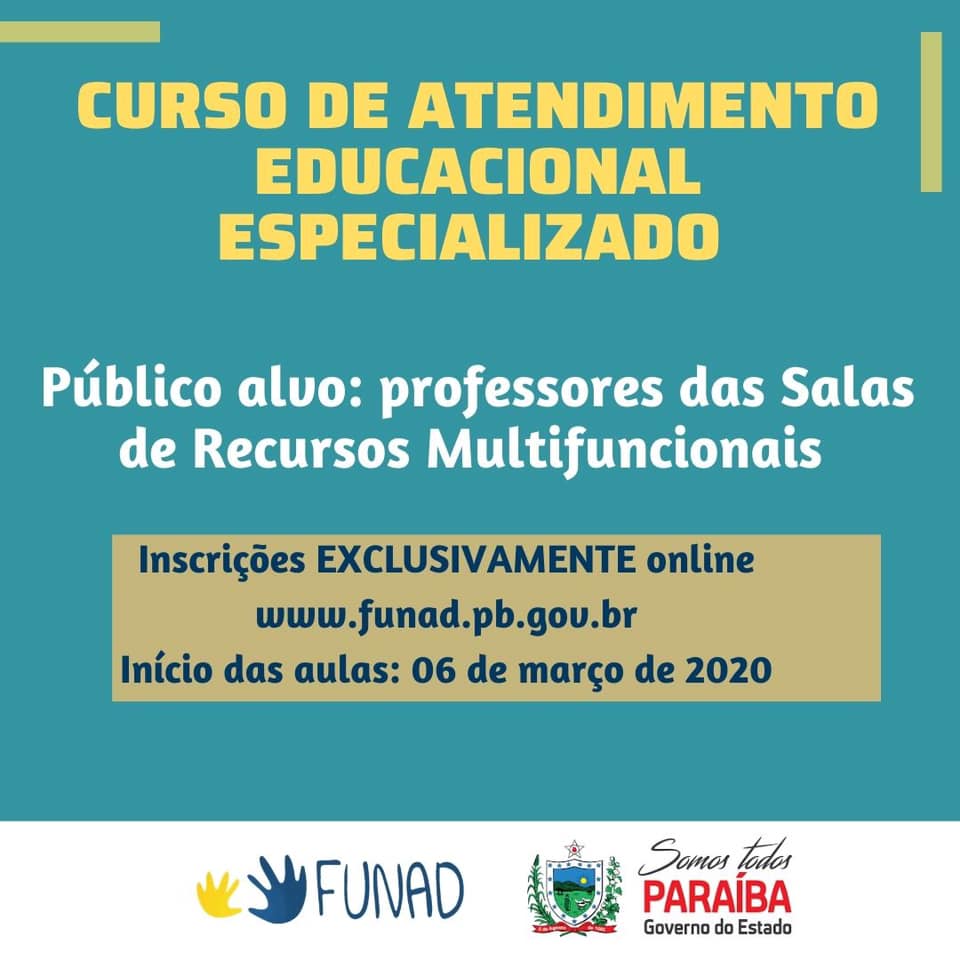 CURSO DE ATENDIMENTO EDUCACIONAL ESPECIALIZADO 2020