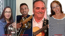 Lucinha Saraiva, André Santos, Sebastião Dias e Graça Moura