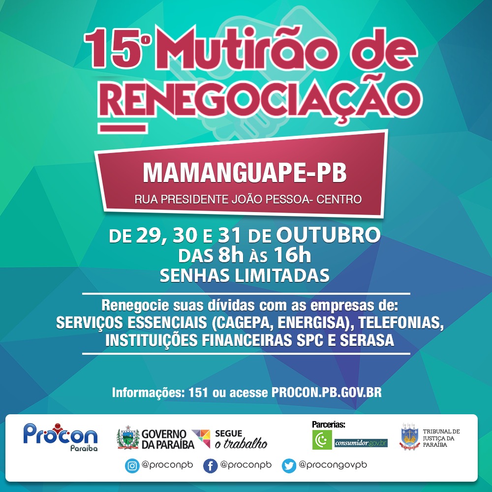 MULTIRÃO DE RENEGOCIAÇÃO