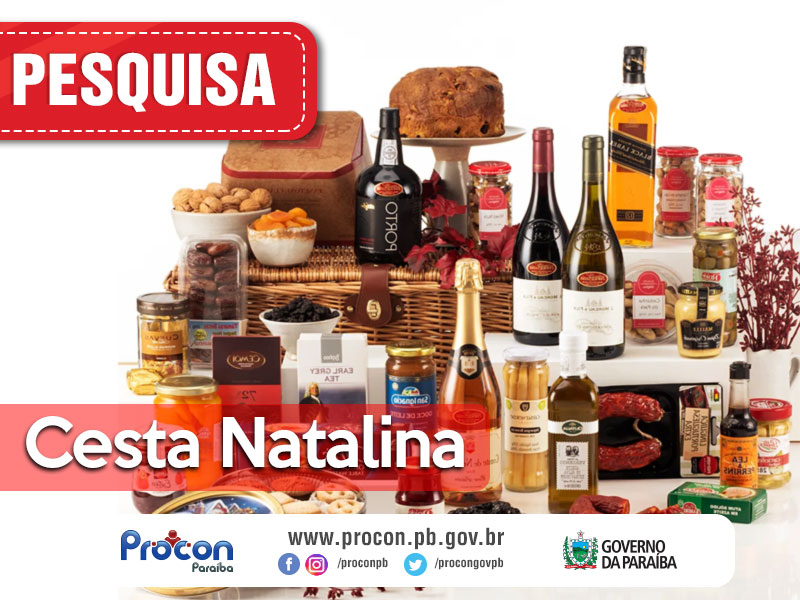 cesta  natalina