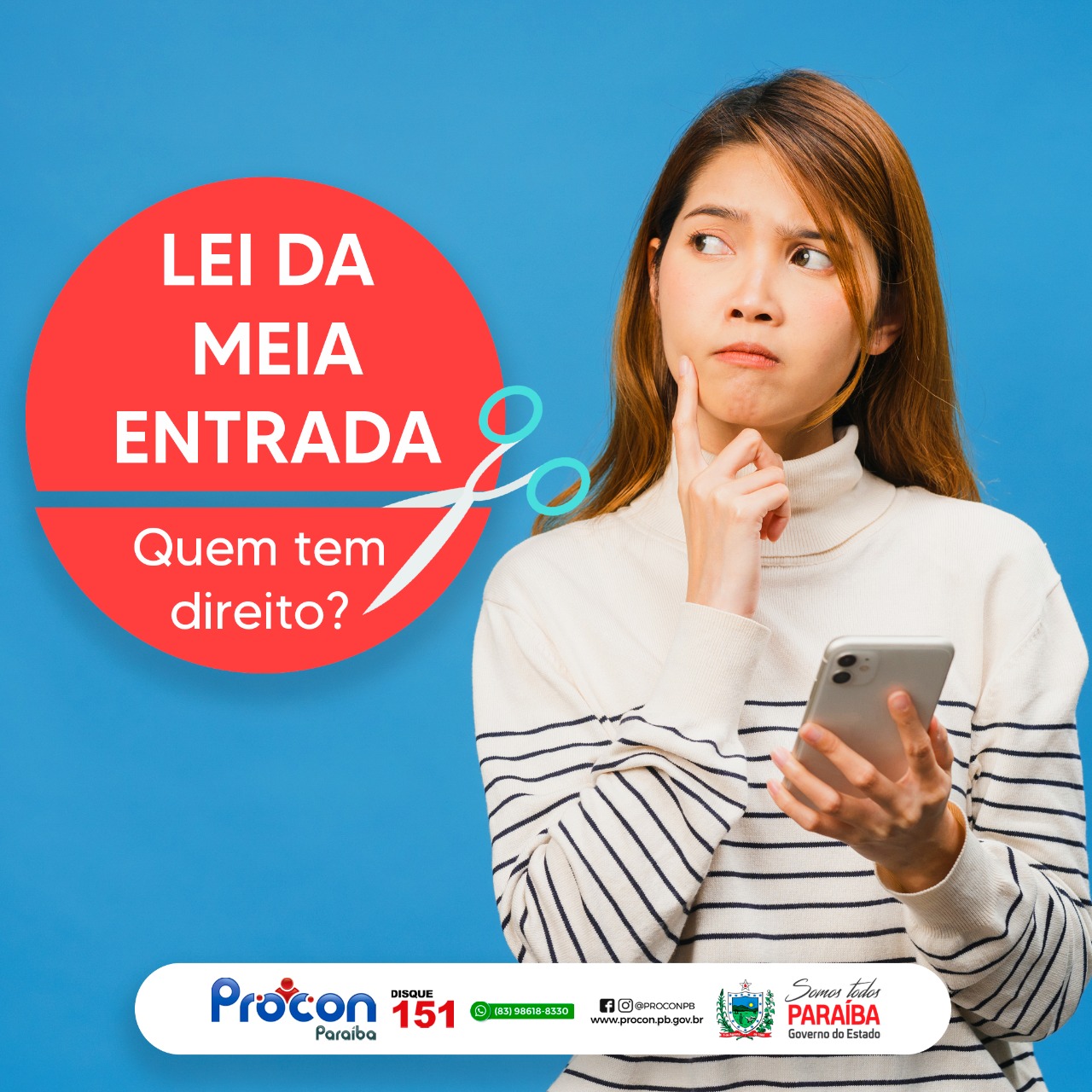 O Procon Estadual da Paraíba em alusão as festividades juninas lembra ao consumidor o direito à meia-entrada em eventos