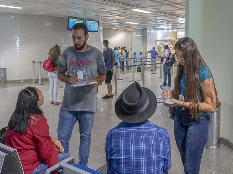 Pesquisa do Procon-PB mostra perfil do consumidor no Aeroporto Castro Pinto da Grande João Pessoa
