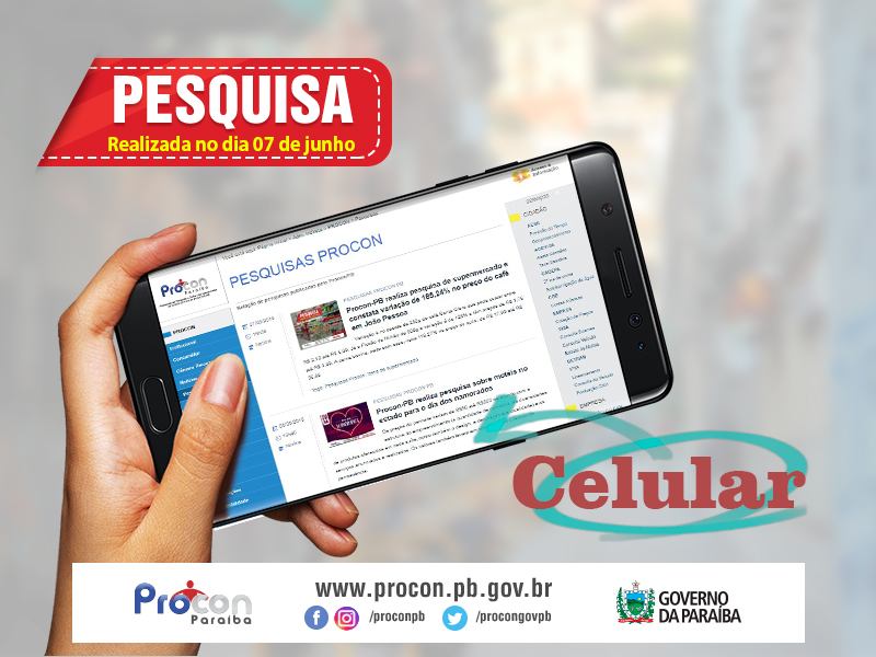 Preços de Smartphones apresentam diferenças de até R$ 400 em estabelecimentos de João Pessoa