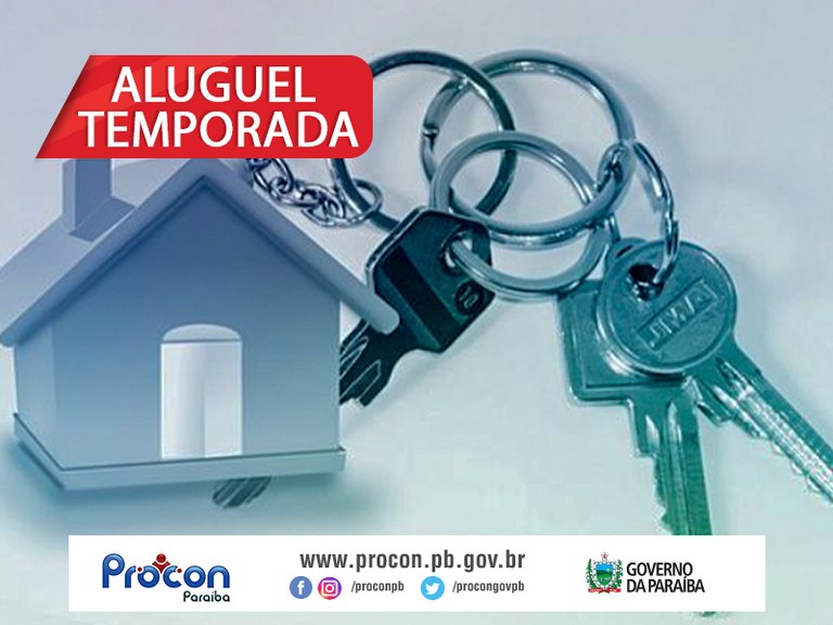 Procon-PB orienta consumidores sobre os cuidados e direitos no aluguel de temporada