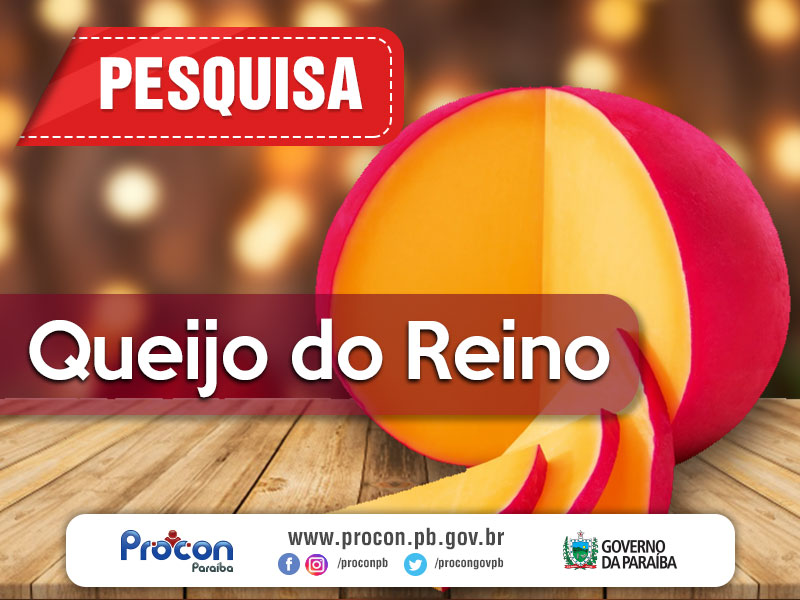 Queijo do Reino da marca Tirolez apresenta uma variação de 126,73% em João Pessoa